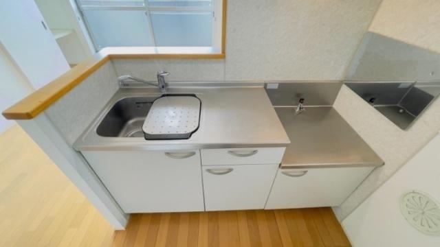 熊本市西区池田アパート キッチン