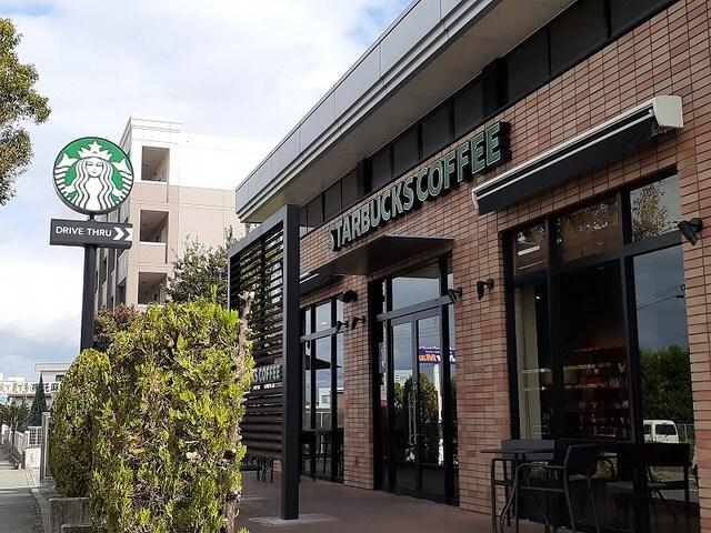 スターバックス熊本インター店：1100m