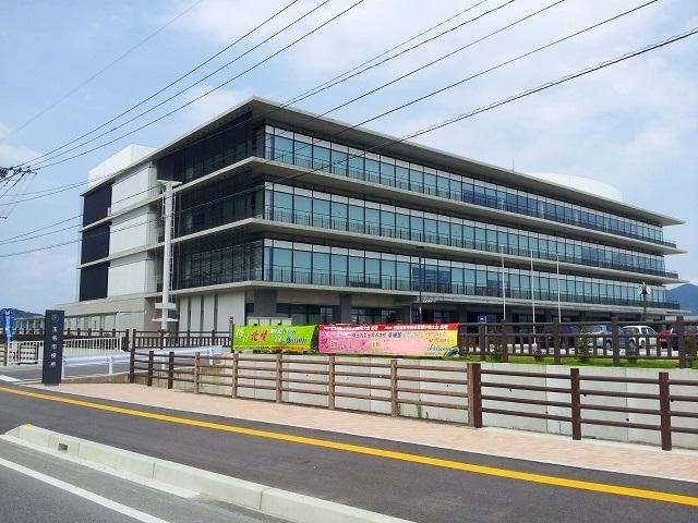玉名市市役所：3500m
