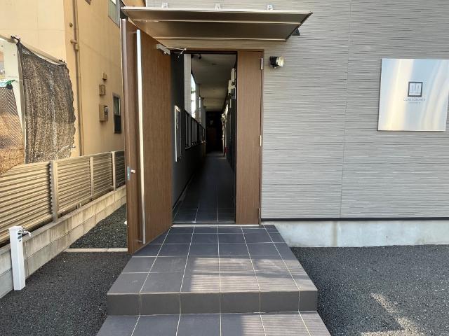 熊本市中央区琴平本町アパート エントランス