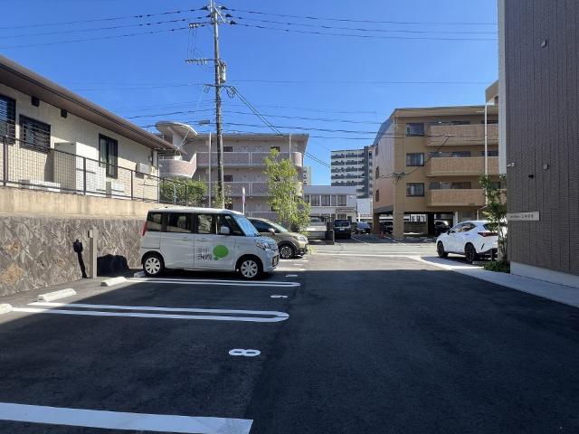 熊本市中央区上水前寺マンション 駐車場