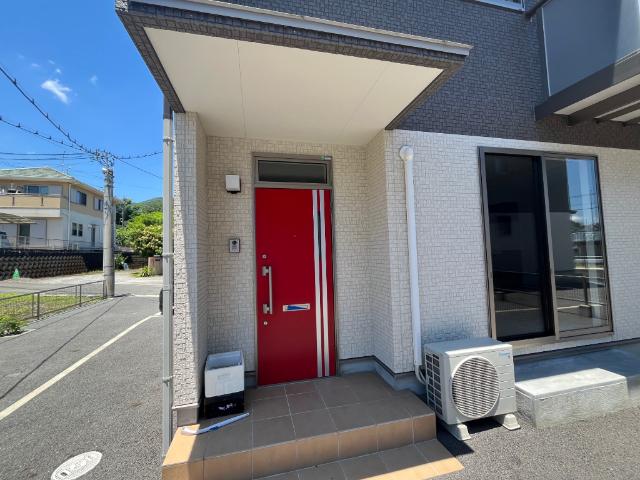 熊本市西区谷尾崎町テラスハウス エントランス