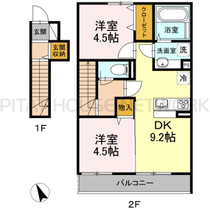  間取り図写真