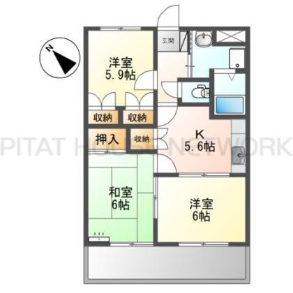  間取り図写真