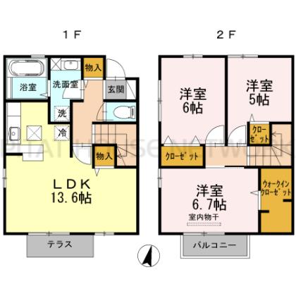  間取り図写真