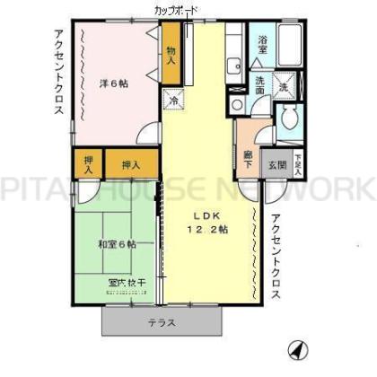  間取り図写真