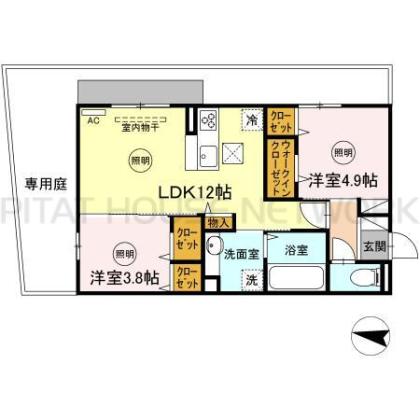  間取り図写真