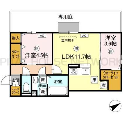  間取り図写真