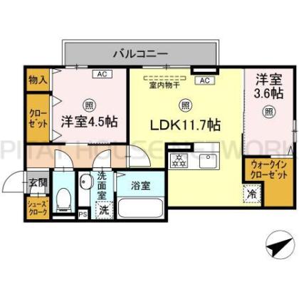  間取り図写真