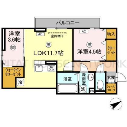  間取り図写真