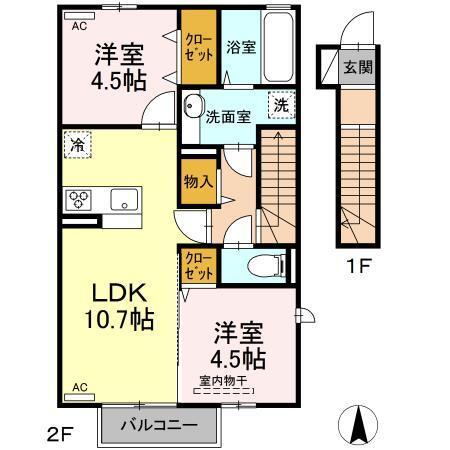  間取り図写真