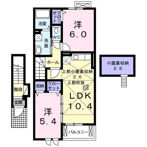 メゾン・ヌーブ（202） 間取り図画像