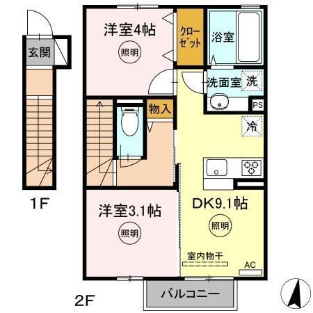  間取り図写真