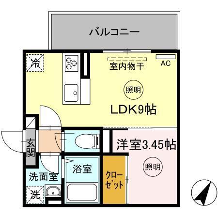 Sakura（306） 間取り図画像