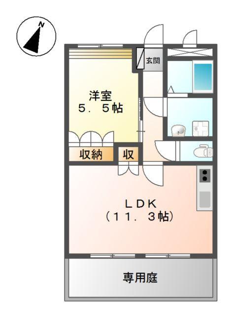 サニーヒルズ 間取り図画像