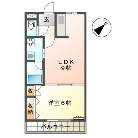 ローズ・フェアリーⅡ 間取り図画像