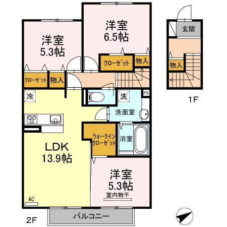  間取り図写真