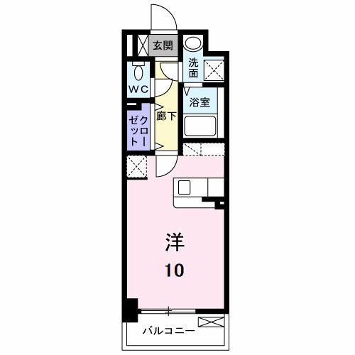 ロータス青山２（105） 間取り図画像