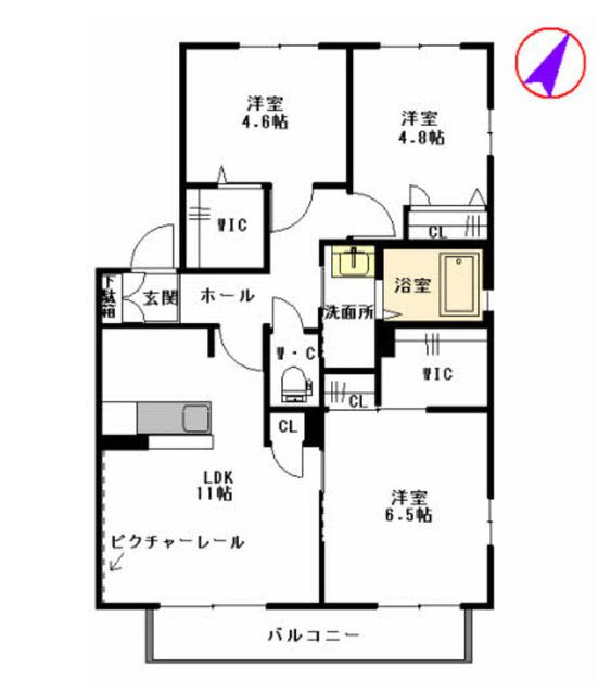 間取図(平面図)