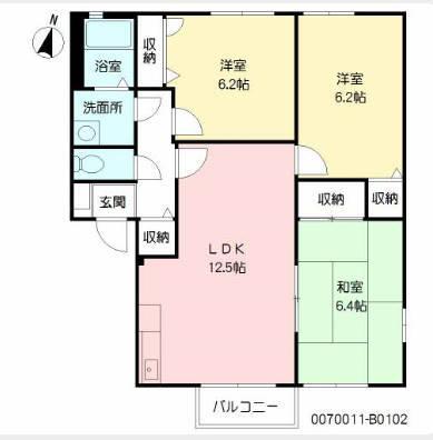間取図(平面図)