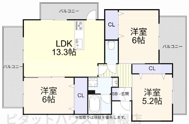 間取図(平面図)