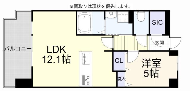 アースコートY’ｓシティ津田新町（202） 間取り図画像