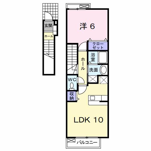 サンシャイン田原　Ｂ（202） 間取り図画像