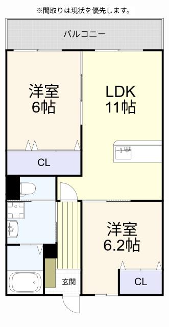 間取図(平面図)