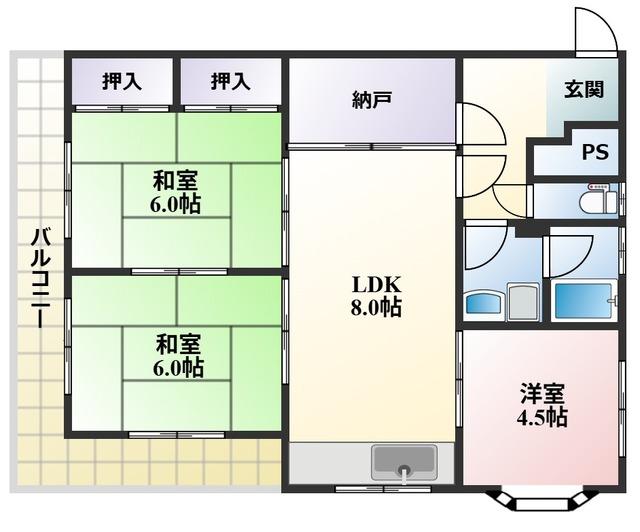 間取図(平面図)