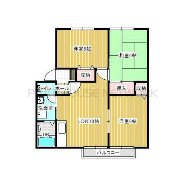 間取りは反転しております。