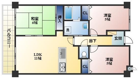 間取図(平面図)