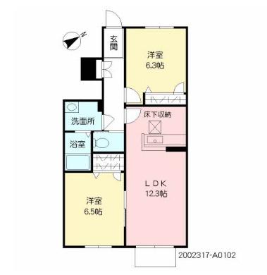 間取図(平面図)