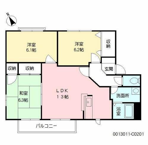 間取図(平面図)