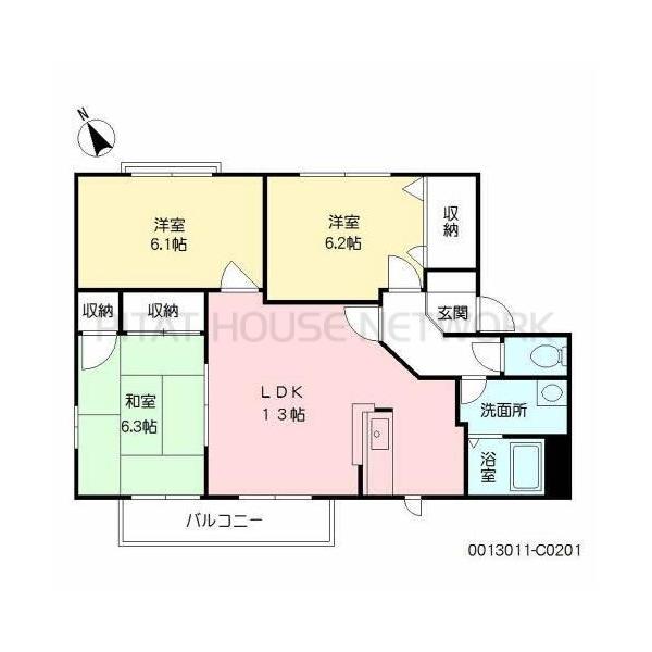 間取図(平面図)