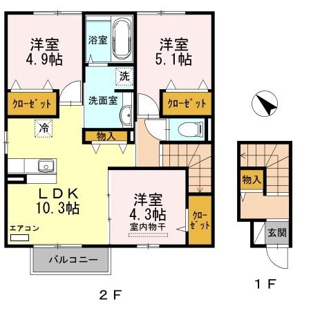  間取り図写真