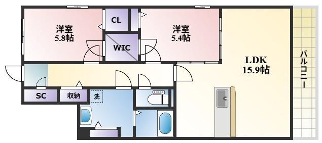 間取図(平面図)