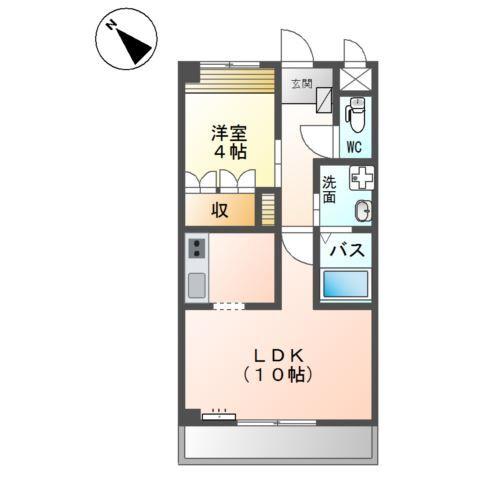 フローライト・ガーデン 間取り図画像