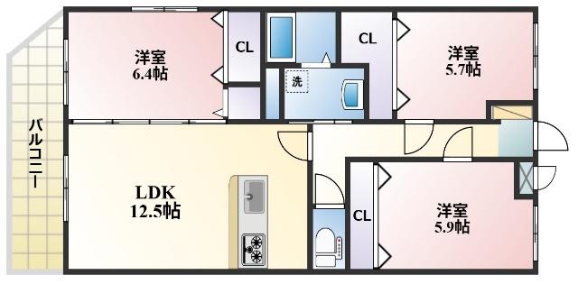 間取図(平面図)