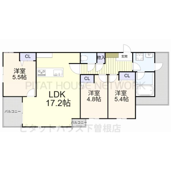 間取図(平面図)