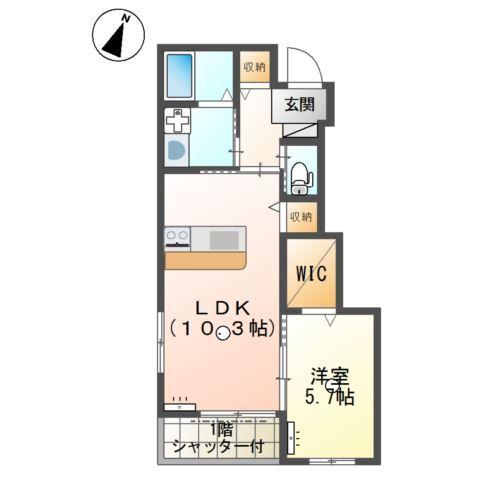 Ｇｒｅｅｎｈｉｌｌｓ小文字 間取り図画像