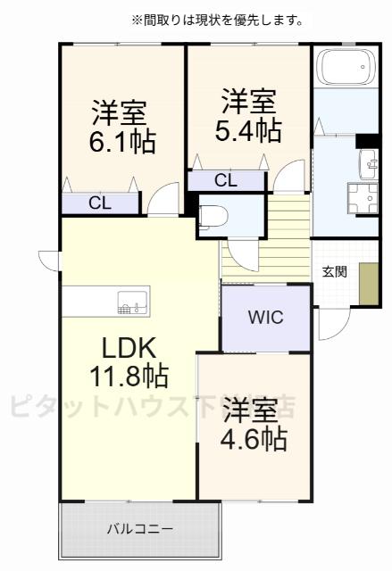 間取図(平面図)