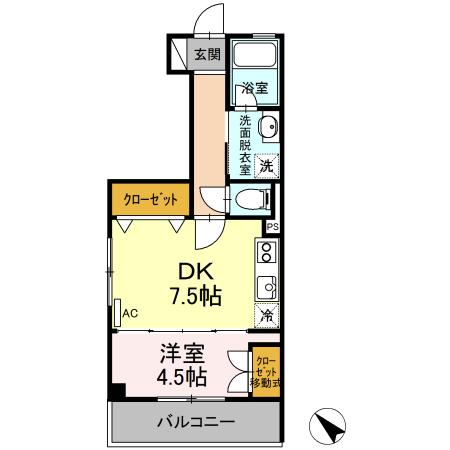 ガウディー（302） 間取り図画像