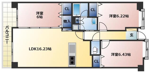 間取図(平面図)