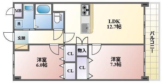 間取図(平面図)