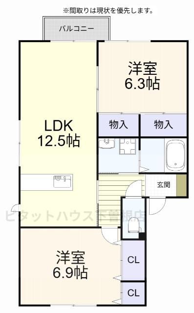 間取図(平面図)