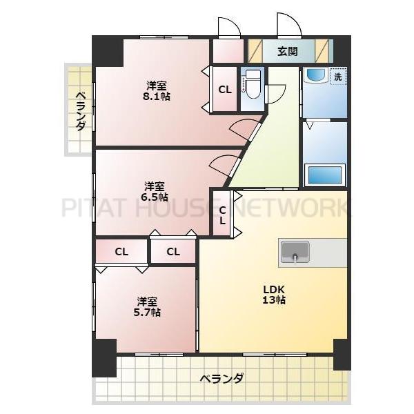 間取図(平面図)