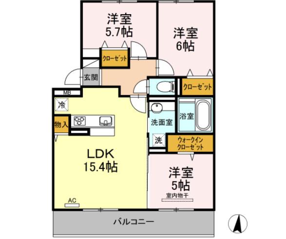 間取図(平面図)