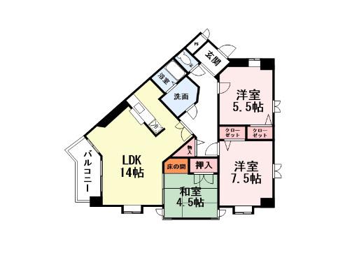 間取図(平面図)