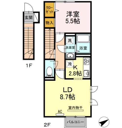間取図(平面図)