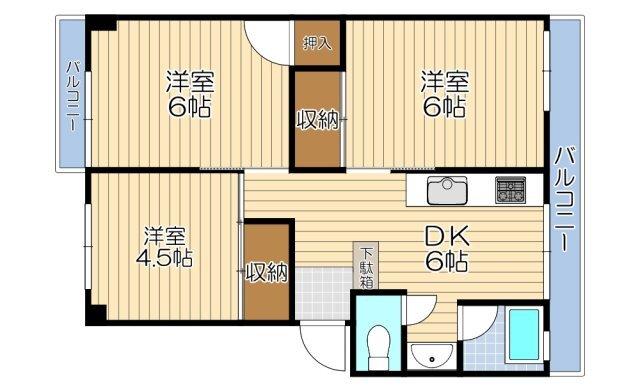 間取図(平面図)